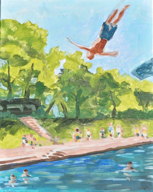 Barton Springs. Zach C  Print